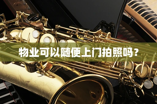 物业可以随便上门拍照吗？