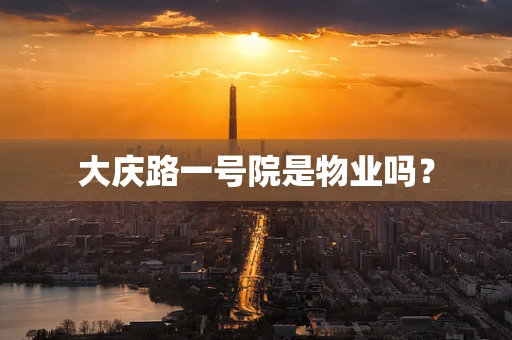 大庆路一号院是物业吗？