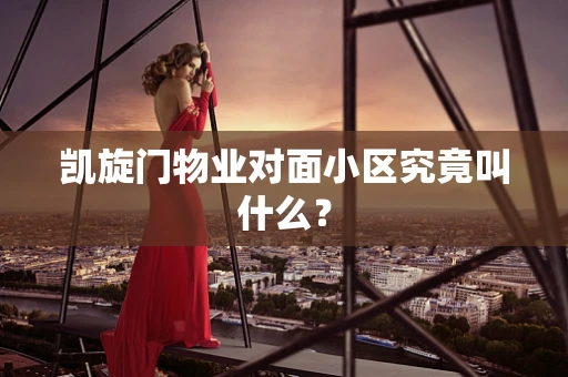 凯旋门物业对面小区究竟叫什么？
