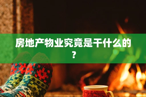 房地产物业究竟是干什么的？