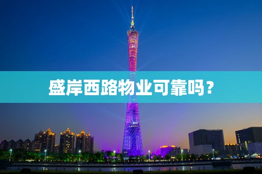盛岸西路物业可靠吗？