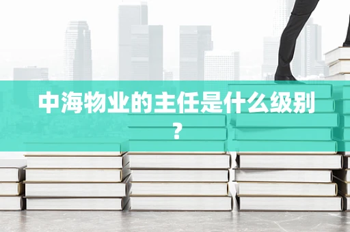 中海物业的主任是什么级别？