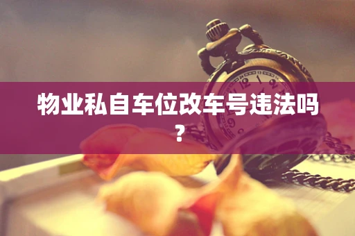 物业私自车位改车号违法吗？