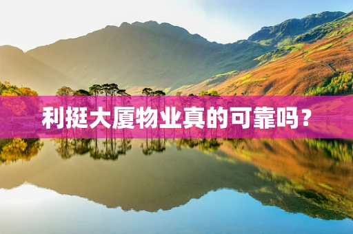 利挺大厦物业真的可靠吗？