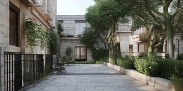 小区凉亭一定是物业建的吗？