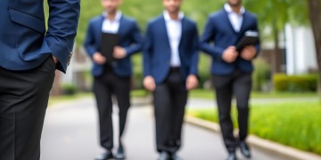小区物业穿什么服装合适？