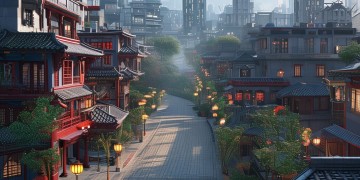 岗厦城是什么物业？