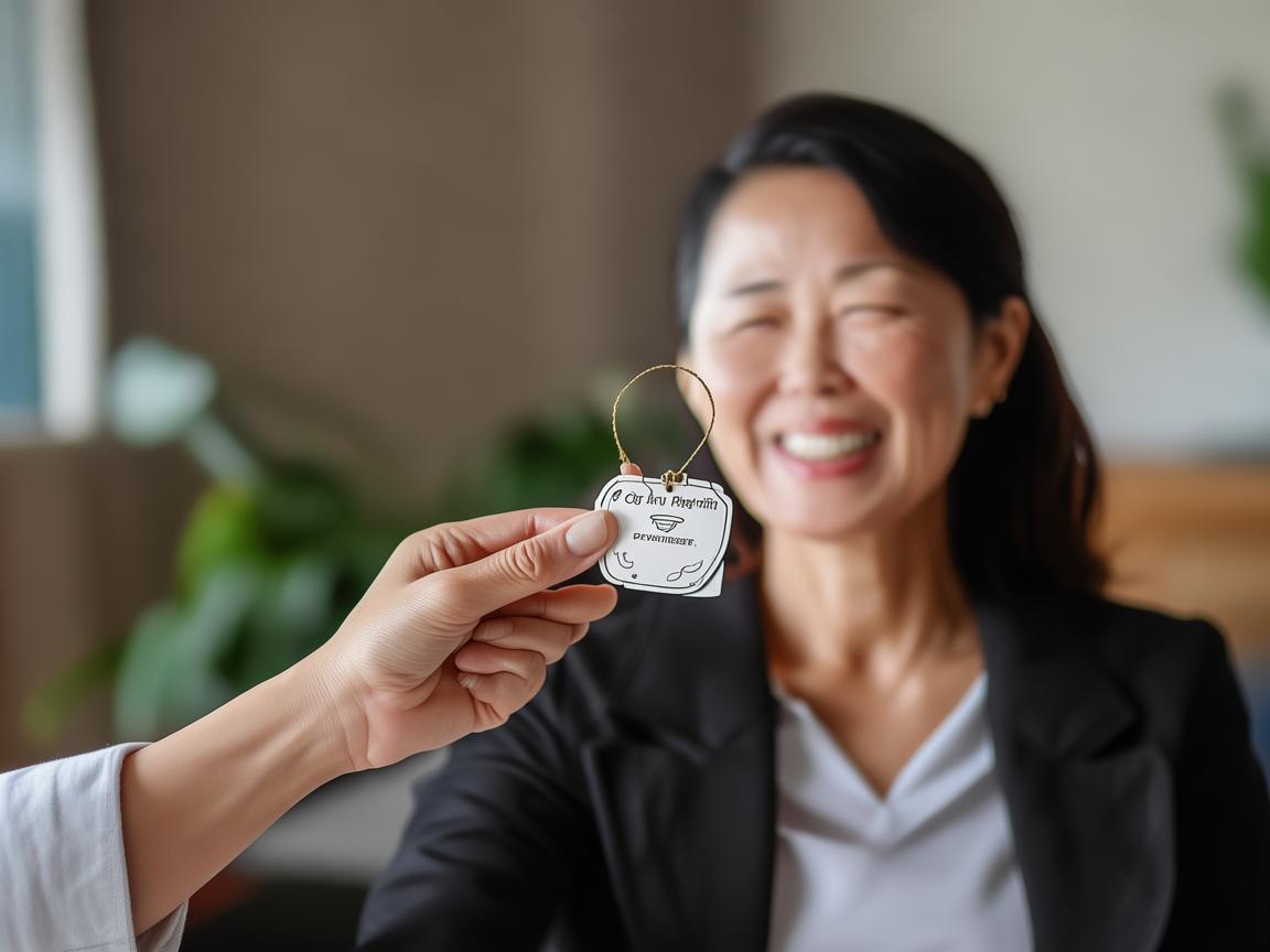 物业客服送挂件，合理吗？